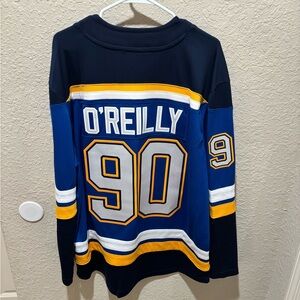 St Louis Blue’s O’Reilly Captain Jersey